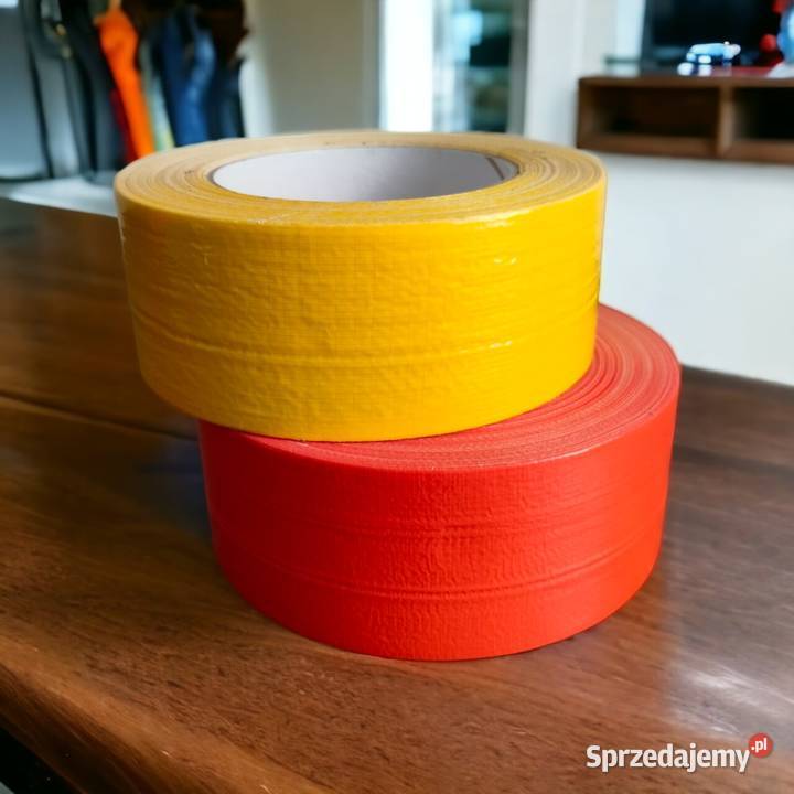 Taśma duct tape naprawcza izlacyjna tkaninowa Wiązów