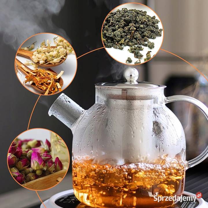 Dzbanek szklany 1L zestaw Myszyniec