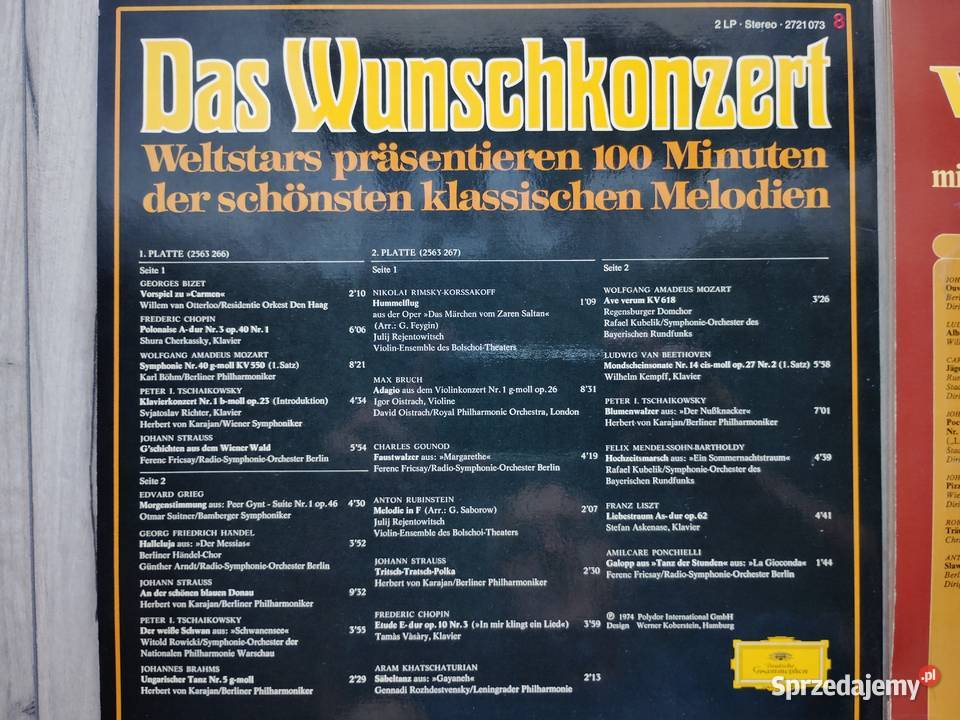 2 podwójne albumy winylowe z serii Koncert na sprzedam