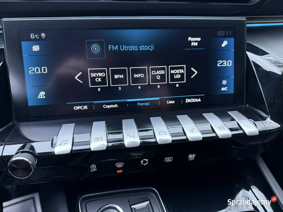 Peugeot 5008 Zadbany z oryginalnym niskim autoalarm Poznań