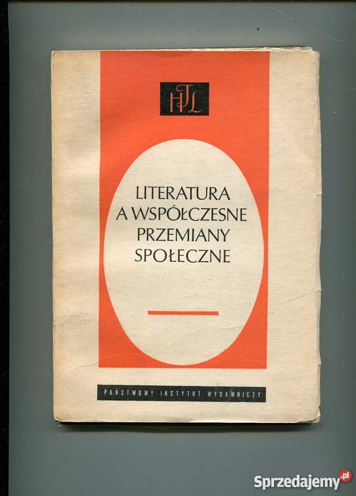 Literatura a współczesne przemiany społeczne Szczecin sprzedam