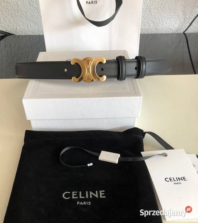 Pas premium w pudełku celine TRIOMPHE Paski Wrocław