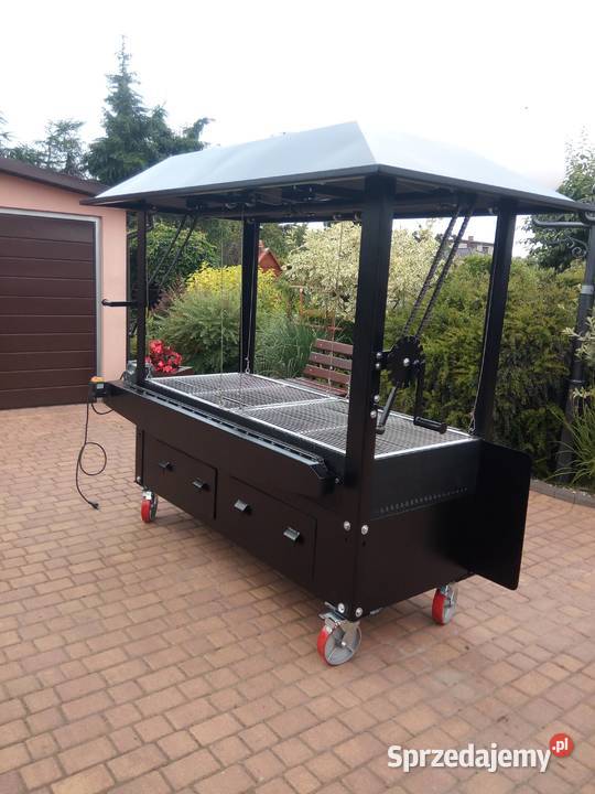 grill gastronomiczny cateringowy na szaszłyki Damasławek sprzedam