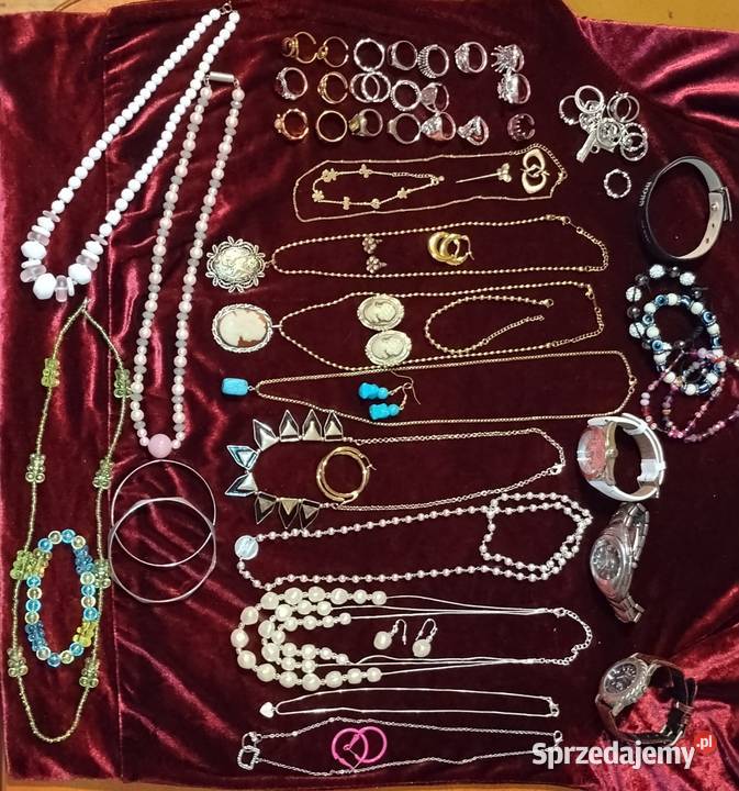 Zestaw pakiet biżuterii stal nierdzewna srebro Inowrocław sprzedam