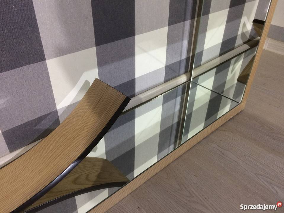 Konsola nowoczesna Glamur lustrzana interior Warszawa