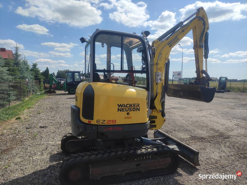 Minikoparka Neuson Wacker EZ 28 VDS 2017r