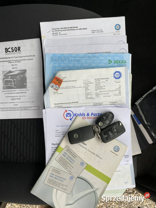 Volkswagen Multivan 20 tdi 180 automat webasto Konradów