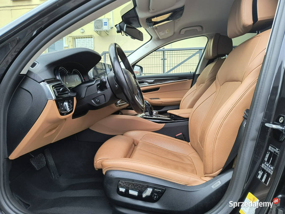 BMW 530 LUXURY LINE Nawigacja Head up 252 G30 garażowany Bydgoszcz