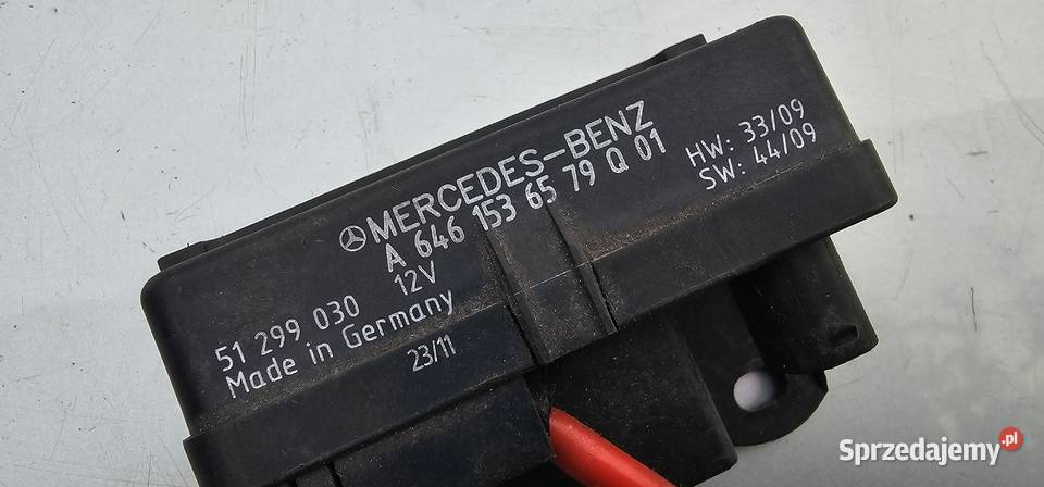 Przekaznik swiec mercedes w203 22cdi A6461536579 Zbąszyń sprzedam