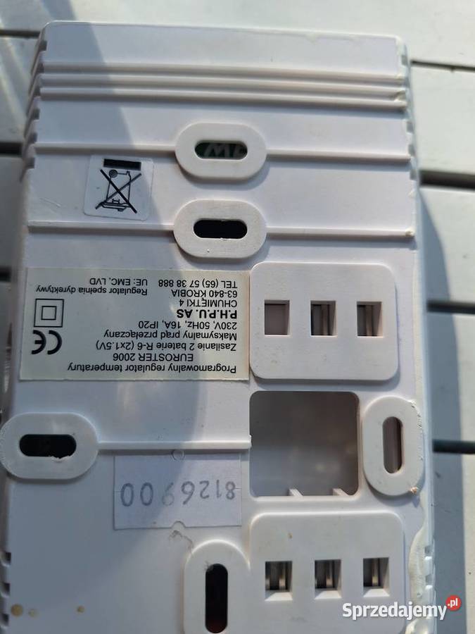 EUROSTER 2006 Regulator temperatury PRZEWODOWY