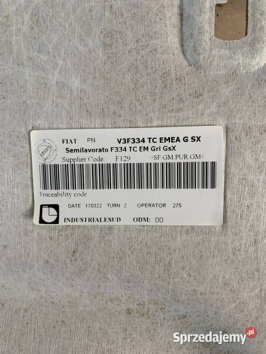 PODSUFITKA FIAT 500X 500 X Barwałd Dolny