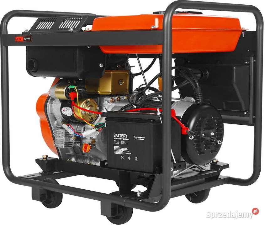 Agregat prądotwórczy DIESEL 7kW 230400V KD3243 sprzedam