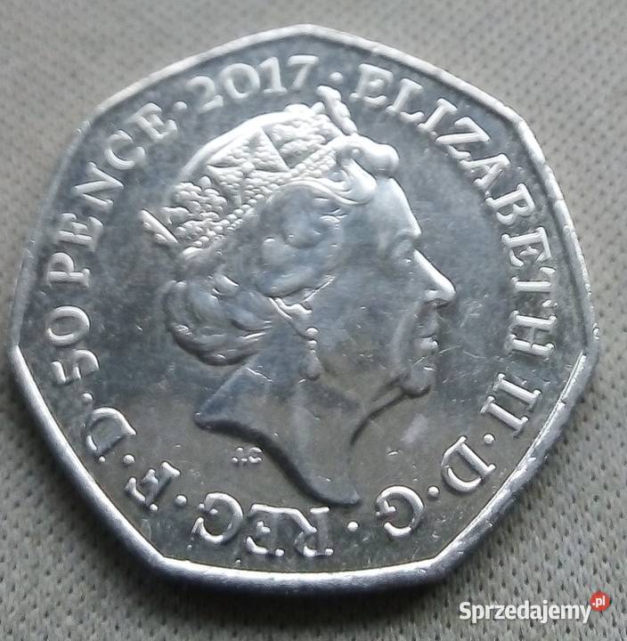 WIELKA BRYTANIA50 PENCE2017 r Numizmatyka Legionowo sprzedam