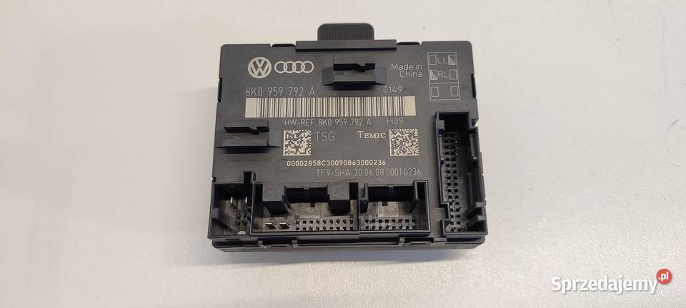 AUDI A4 B8 A5 8T MODUŁ DRZWI 8K0959792A dolnośląskie sprzedam