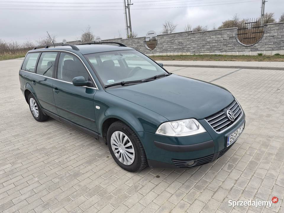 VW PASSAT ładny z hakiem 2003r Grajewo