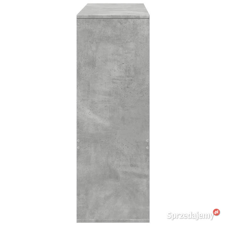 Regałprzegroda szarość betonu 100x33x945 Regały