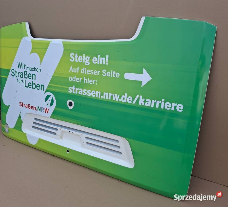 SCANIA CITYWIDE AUTOBUS KLAPA TYŁ POKRYWA DRZWI ciężarowe lubuskie Bieleń