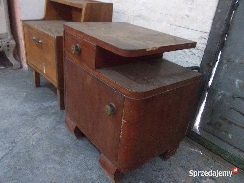 Stare szafki nocna PRL vintage Bielsko-Biała