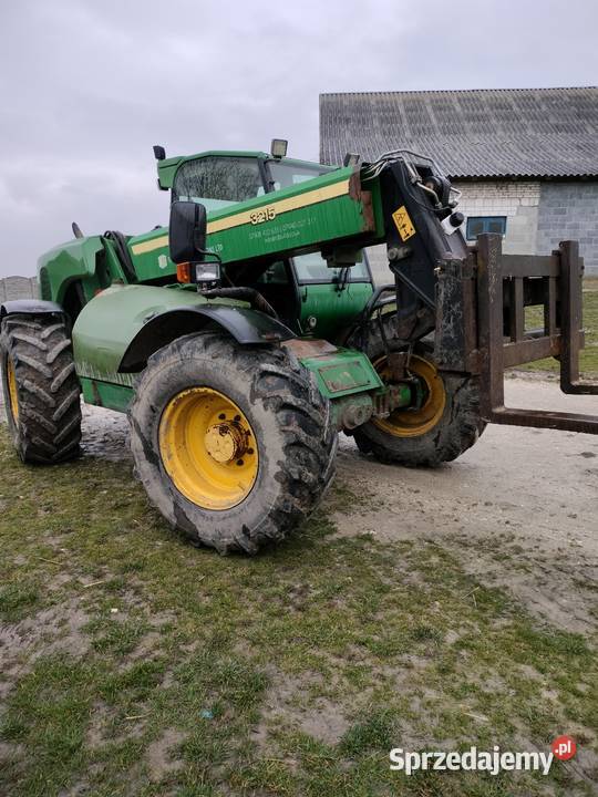 Ładowarka teleskopowa John Deere 3215 Manitou małopolskie Książ Wielki