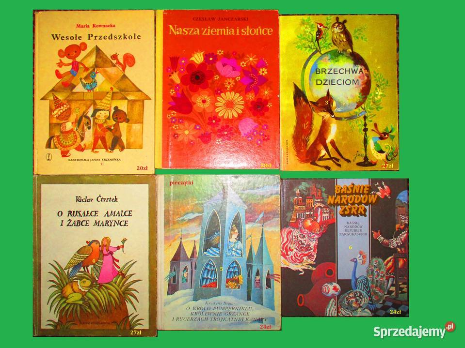 DZIEŁA ESzelburg Zarembina Bahdaj Osiecka Kern Książki dla dzieci Łódź sprzedam