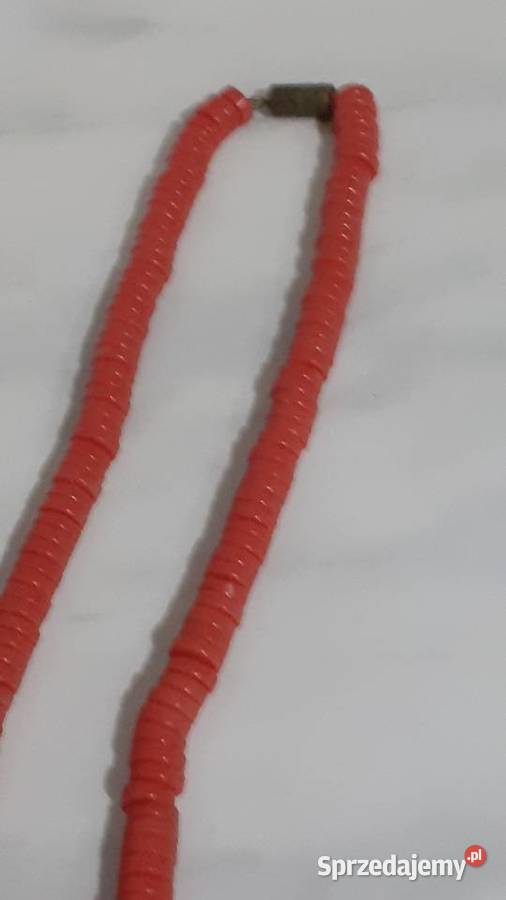 Naszyjnik koral naturalny