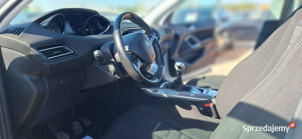 Peugeot 308 Ledy xsenon navi panorama biała czujnik deszczu Lębork