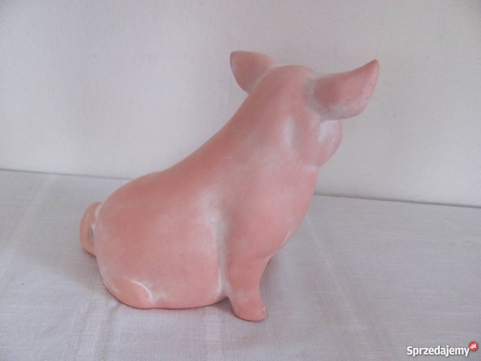 duża figurka świni wystawowa 17