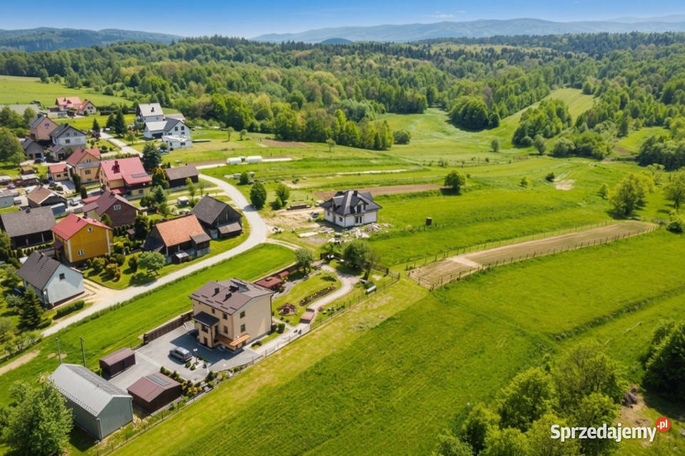 Urocza działka 20min na południe Krakowa Izdebnik