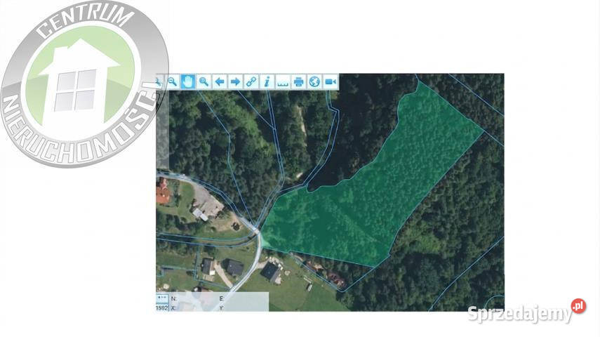 Grunt 13400m2 RoztokaBrzeziny 79m Sprzedaż Roztoka-Brzeziny