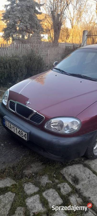 Daewoo Lanos bordowy dolnośląskie Jawor