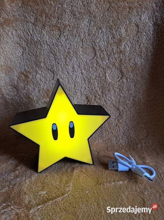 Lampka gwiazdka Super Mario małopolskie