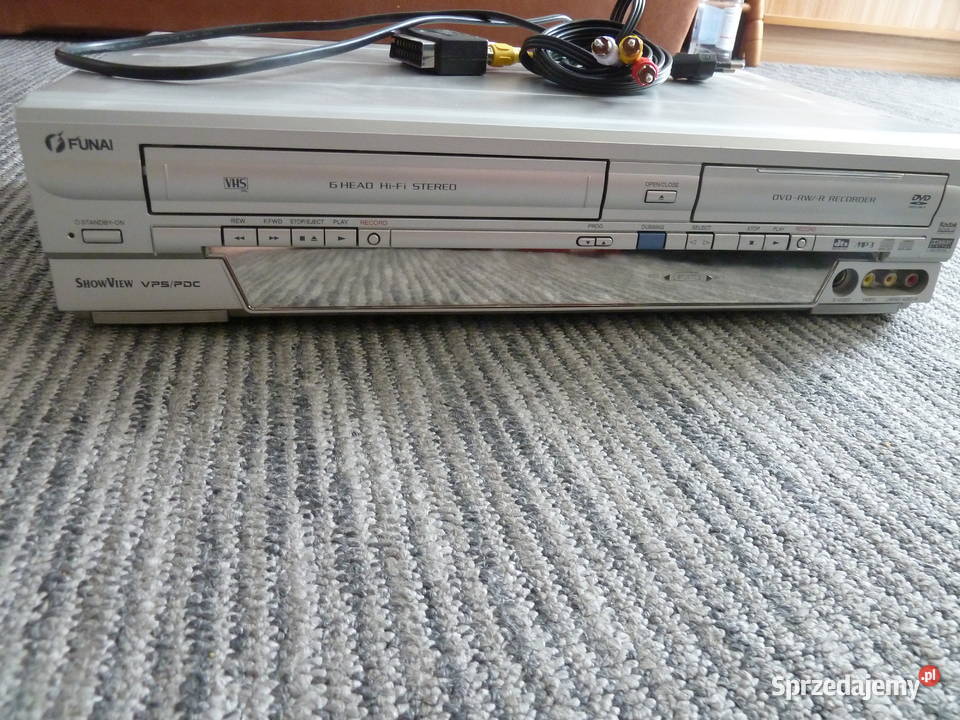 Magnetowid VHSDVD Funai DRVA2677 dwa w jednym z Elektronika Warszawa