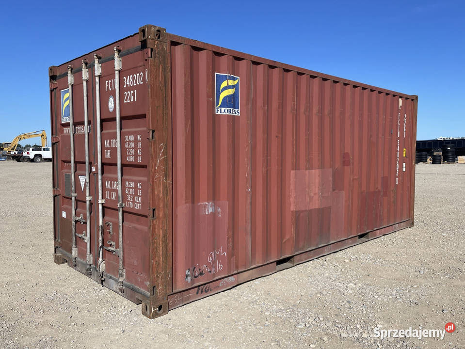Kontener morski magazynowy 20DV 6 metrowy