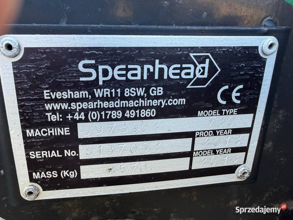 Mulczer Spearhead Stubble Master 730 Nowa Ruda