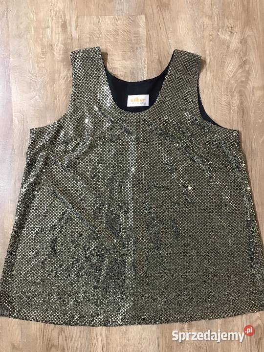 Złota bluzkatop 46 Hajnówka