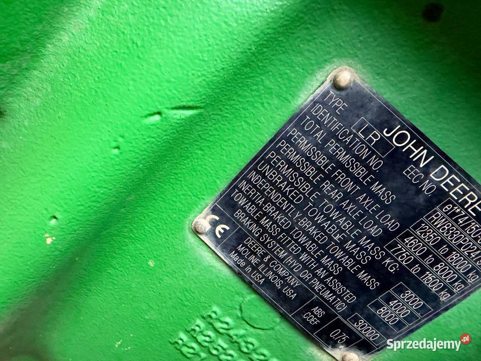 Ciągnik Rolniczy John Deere 8330 PowerShift Nowa Ruda