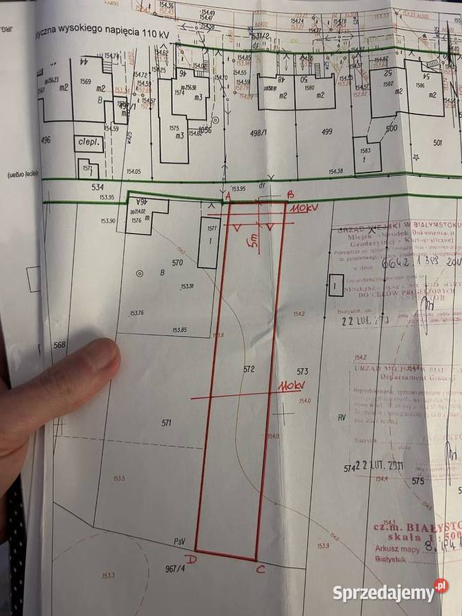 Działka budowlana Białystok Agnieszki Osieckiej podlaskie