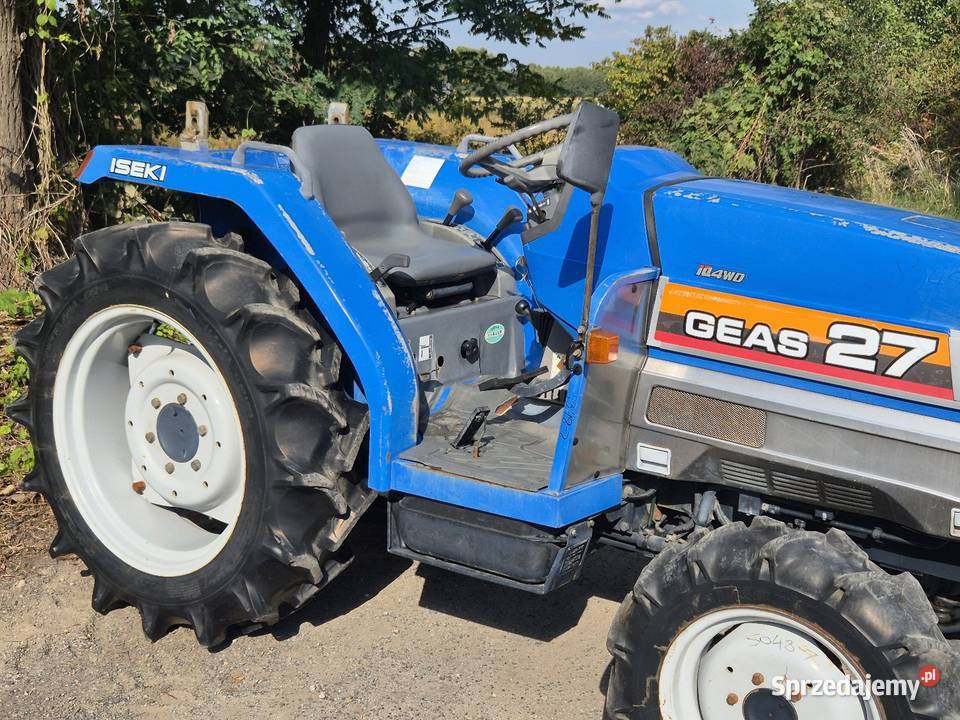Traktorek traktor ISEKI TG27D 27 44 Wspomaganie Wspomaganie kierownicy