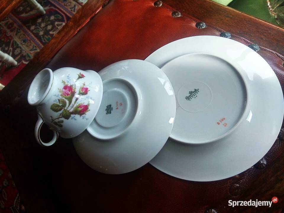 Filiżanka z talerzykiem deserowym Rosenthal