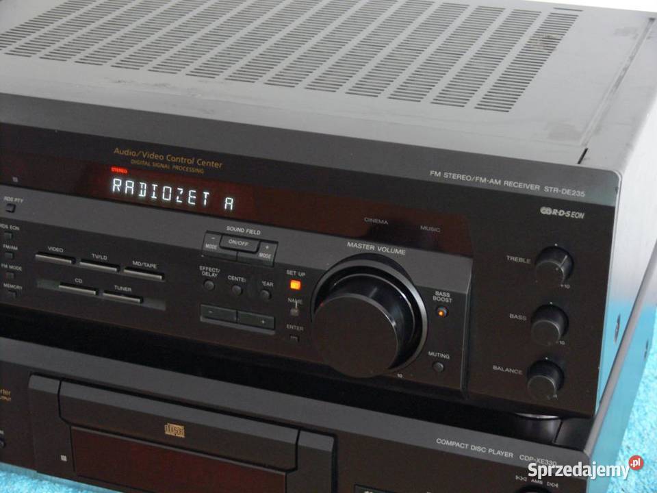 Amplituner Sony STRDE235 RDS mocny i sprawny sprzedam