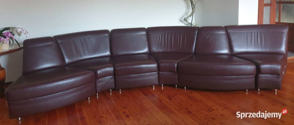 NAROŻNIK ZE SKORY Wrocław