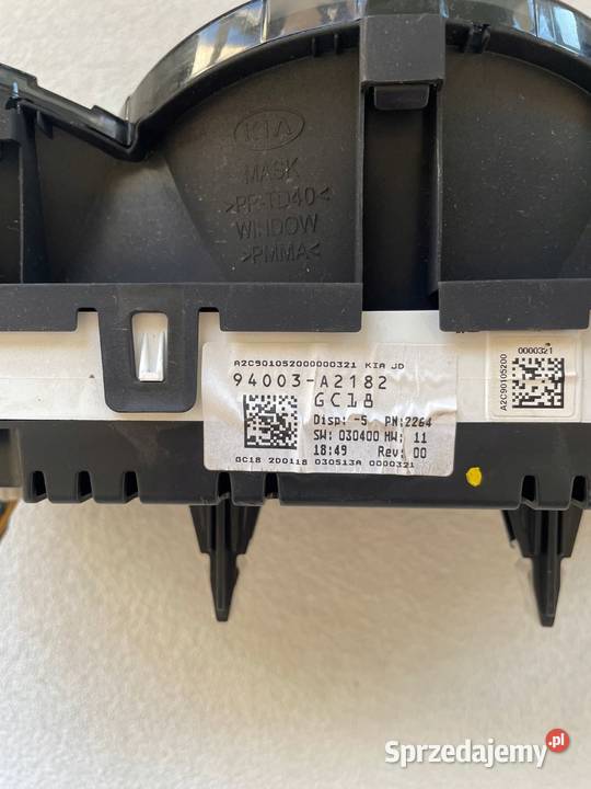 LICZNIK ZEGARY KIA KIA CEED II 94003A2182