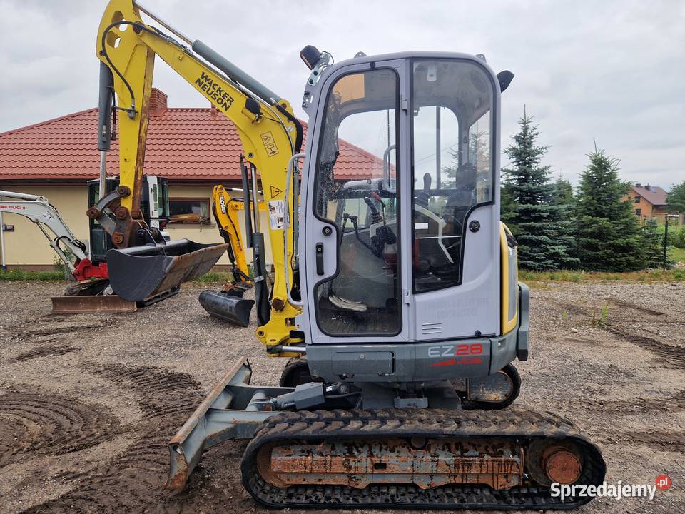 Minikoparka Neuson Wacker EZ 28 VDS 2017r Maszyny budowlane sprzedam
