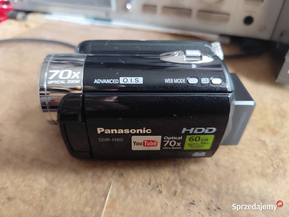 kamera cyfrowa Panasonic SDRH80 zachodniopomorskie Stargard