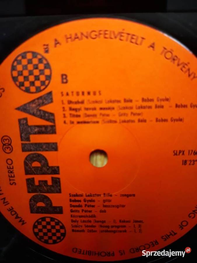 Archiwum węgierskiego rocka SATURNUS Saturnus Płyty i kasety podkarpackie Rzeszów
