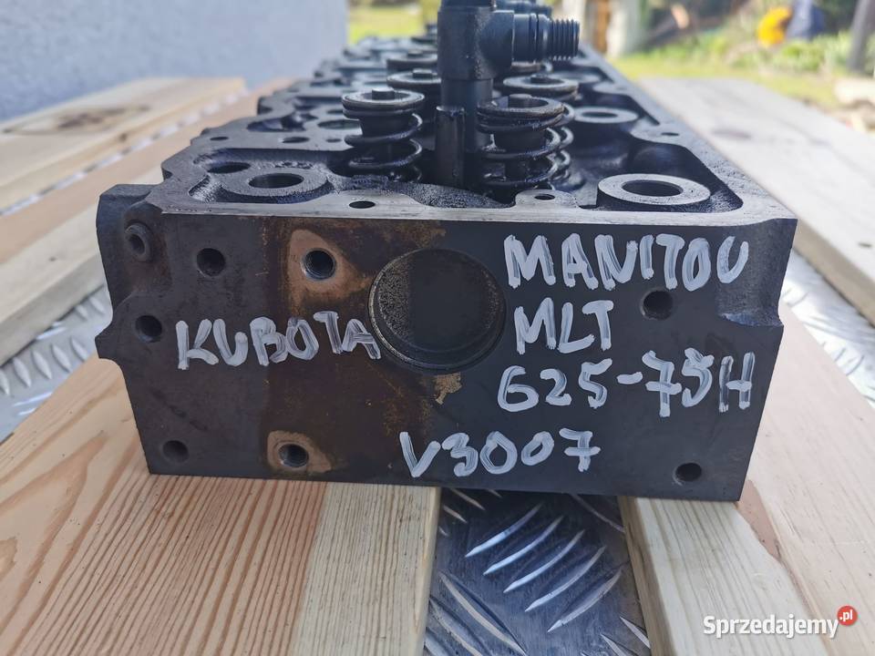 Głowica silnika Merlo P256 Kubota V3307T Wilkowo sprzedam