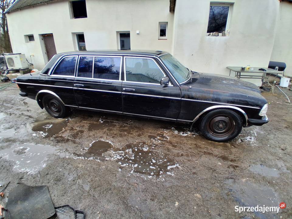 Mercedes w123 30d 1986 r wersja Long 7 osobowy Sekursko sprzedam