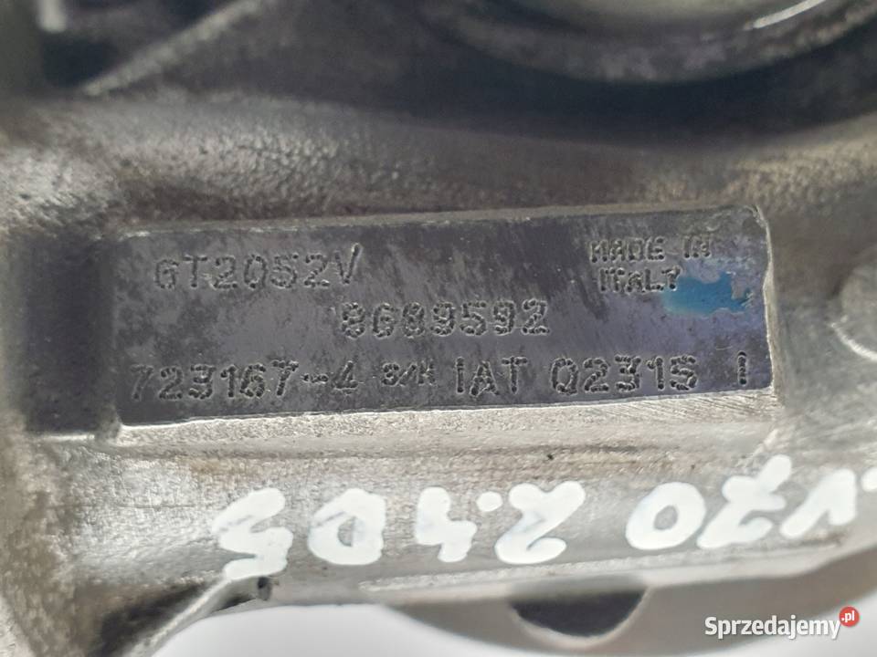 TURBOSPRĘŻARKA Volvo S60 S80 V70 XC70 XC90 24 D5 Chełm