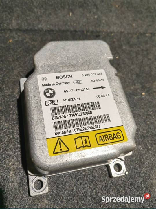 Moduł sensor airbag BMW e46 osobowe Wyposażenie elektryczne Żory