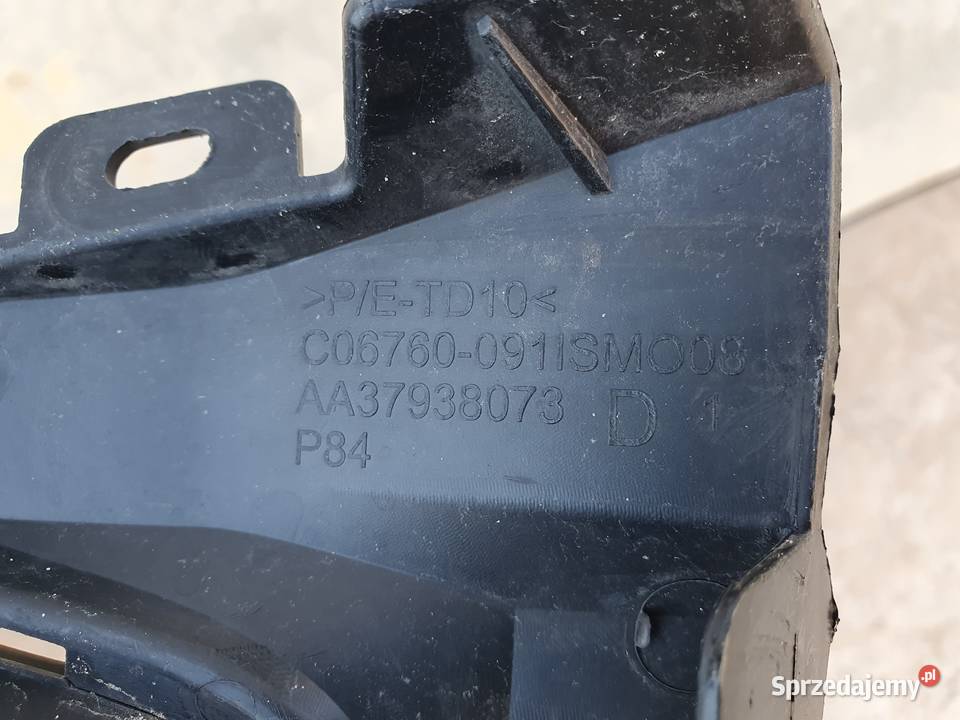 PEUGEOT 3008 II KRATKA PRAWA ZDERZAKA PRZÓD listwy na zderzak wielkopolskie Międzychód